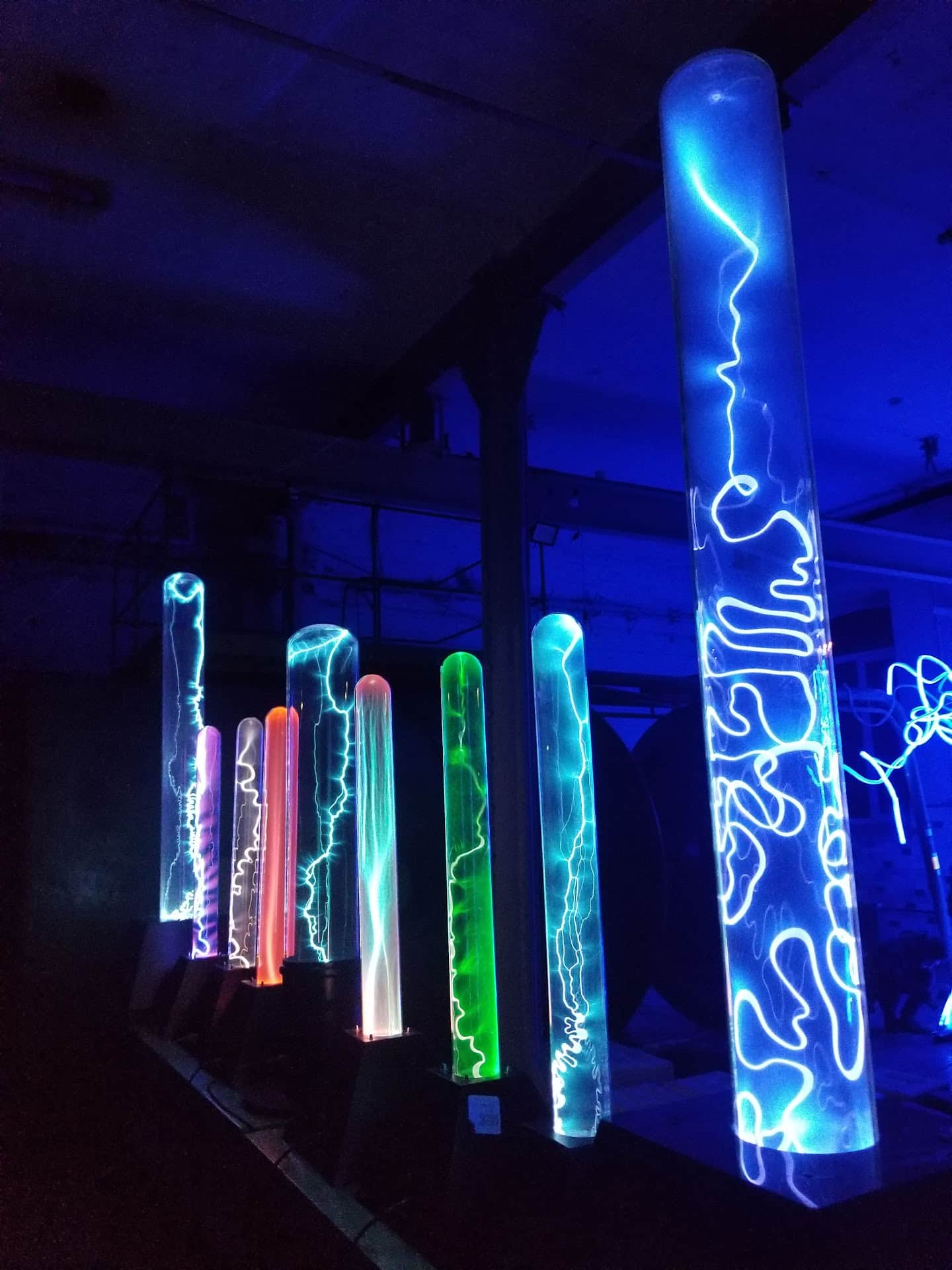 Real plasma glass - TeslaCoilPro workshop photograph