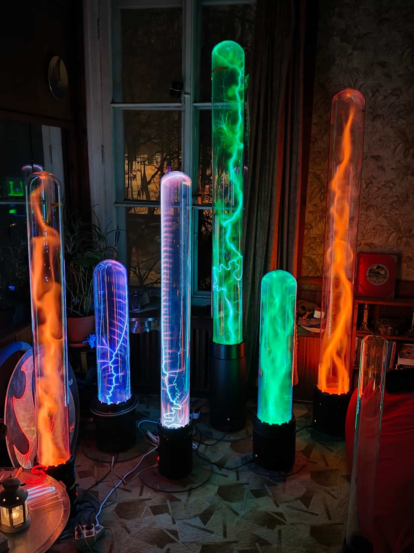 Real plasma glass - TeslaCoilPro workshop photograph