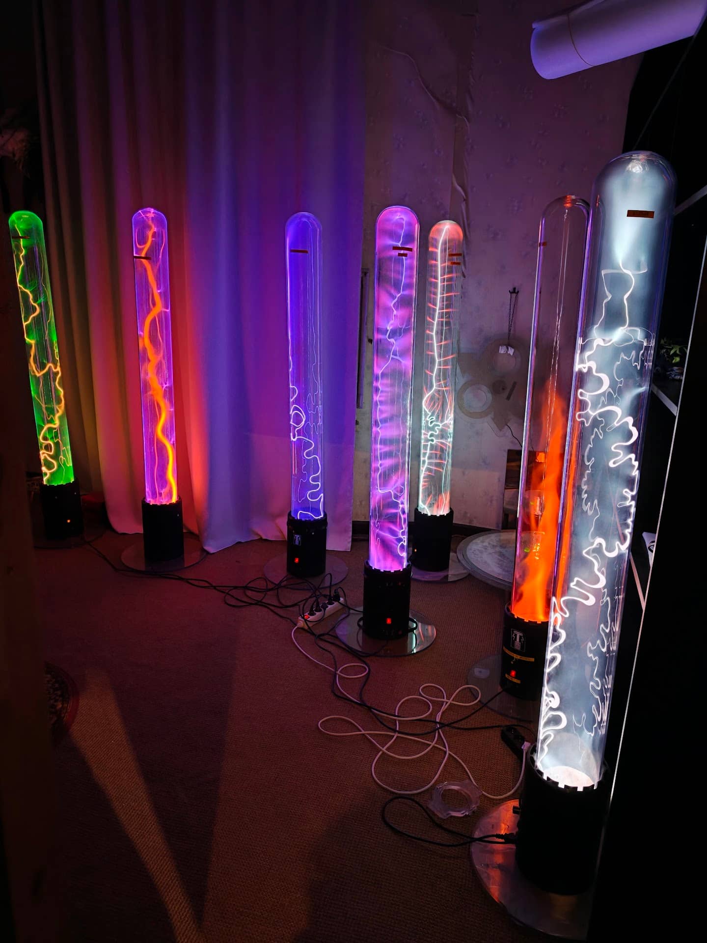 Real plasma glass - TeslaCoilPro workshop photograph