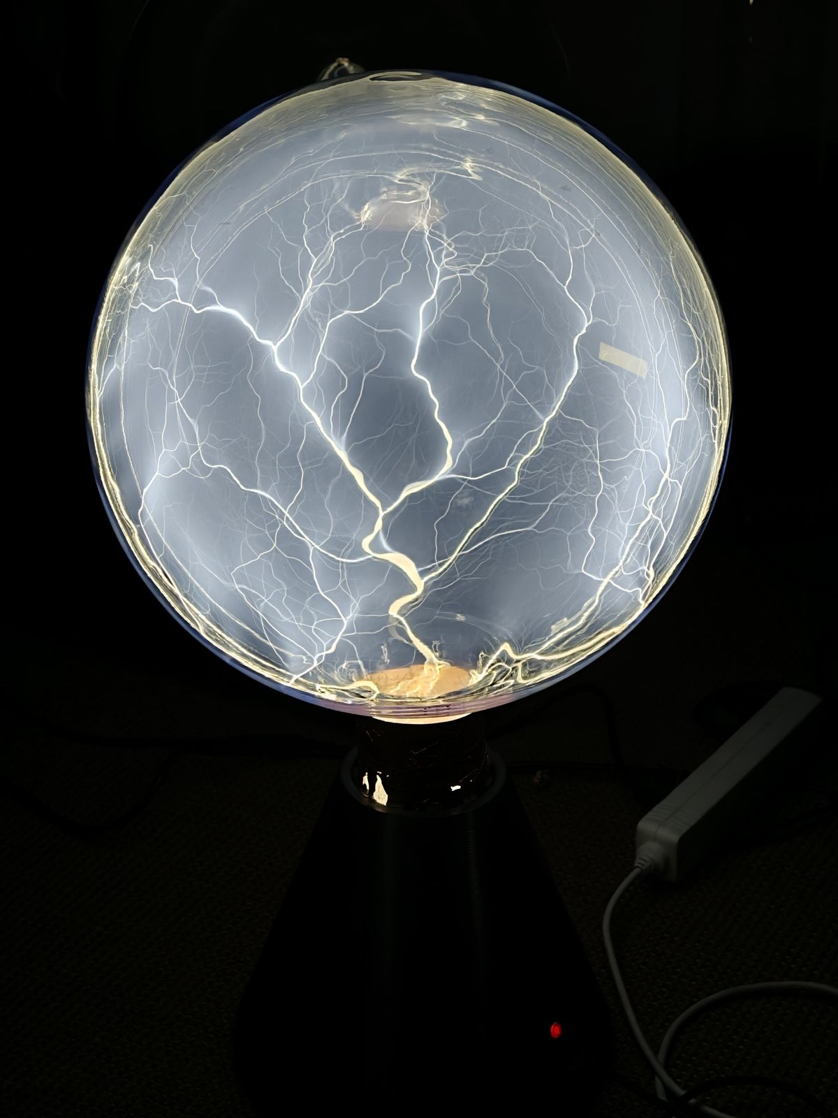 White lightning plasma sphere macro