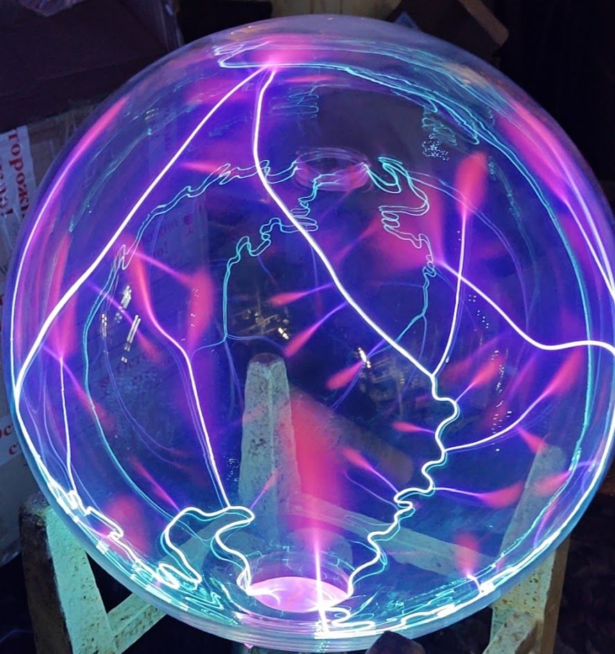 Flowering Blossom Plasma Sphere